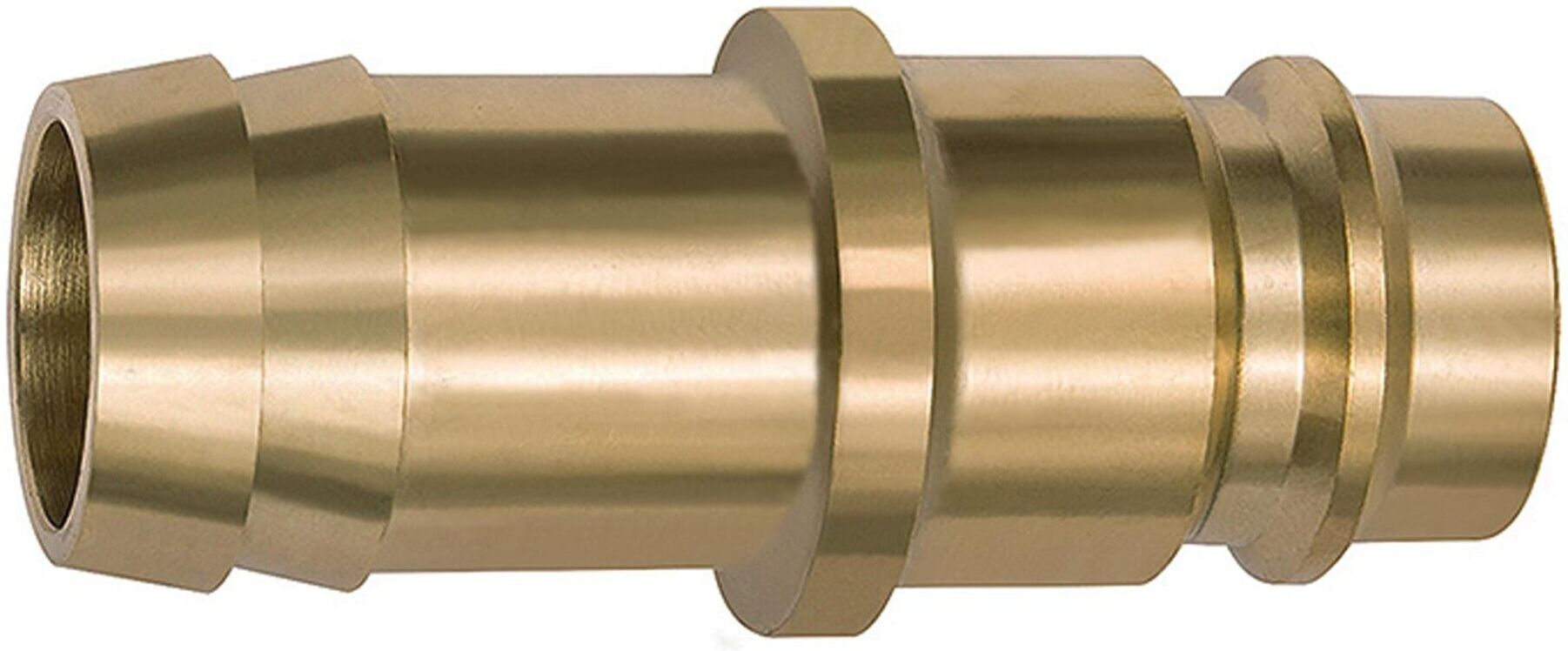 Riegler Einstecktülle für Kupplungen NW 19, Messing blank, Tülle LW 19 (419.77)