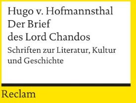 Hofmannsthal, Hugo Von - Der Brief des Lord Chandos: Schriften zur Literatur, Kunst und Geschichte - Preis vom 30.09.2026 09:01:18 h