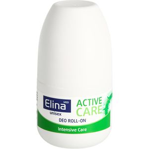 Elina-med Antitranspirant Intensive Care Active Care, 24h Schutz, unisex, ohne Ethylalkohol, Roller, 50 ml