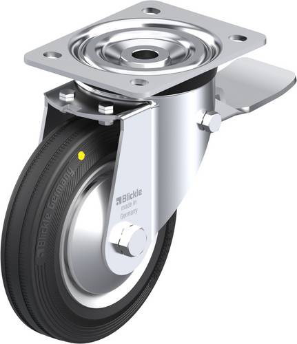 Blickle 849819 L-V 162R-ST-EL-FA Lenkrolle mit Feststeller Rad-Durchmesser: 160mm Tragfähigkeit (max.): 135kg 1St.