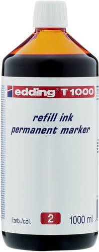 Edding Nachfülltinte Marker T1000 Rot 1l wasserfest: Ja 4-T1000002
