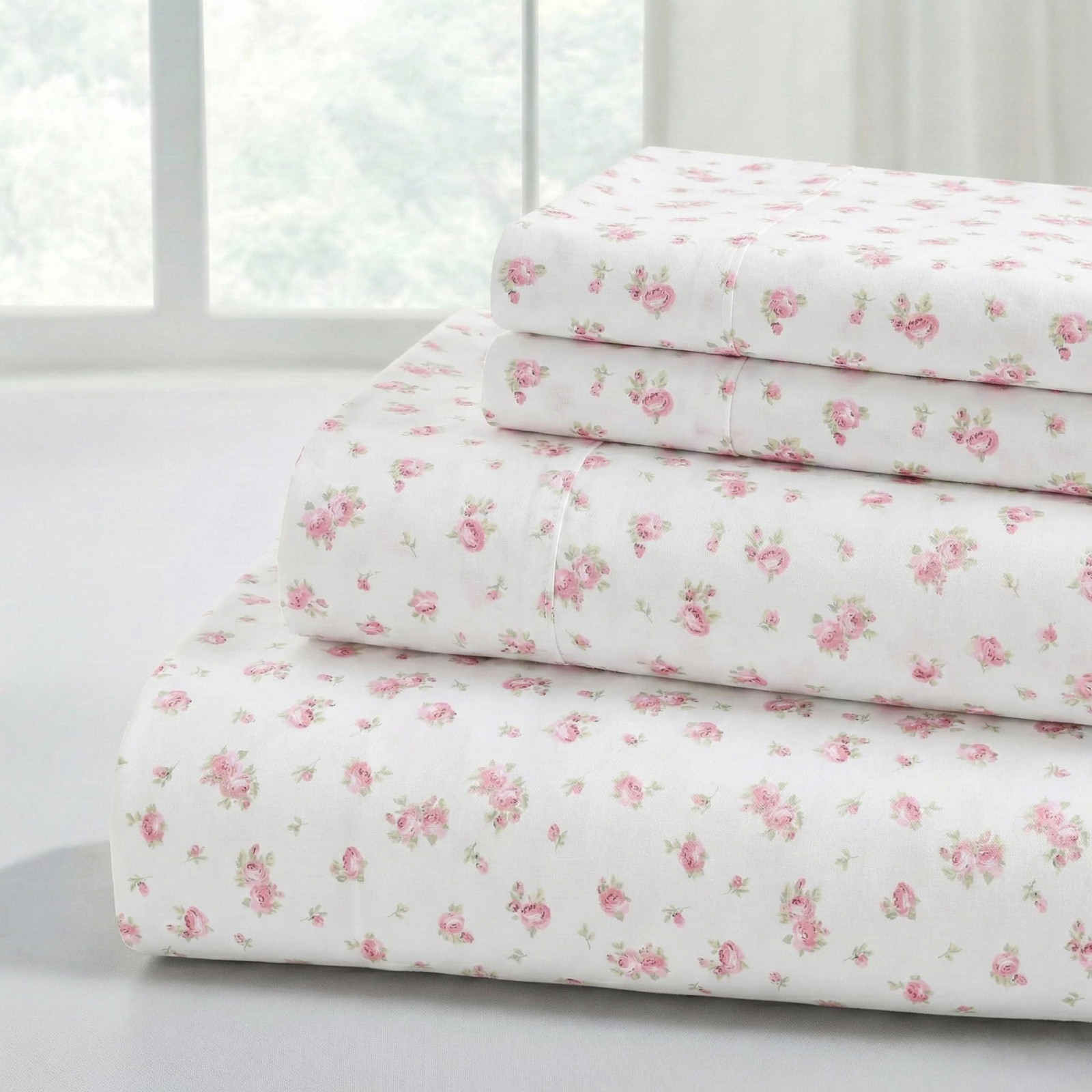 Elzusha Luxe Microvezel Lakenset met Hoeslaken en Kussenslopen