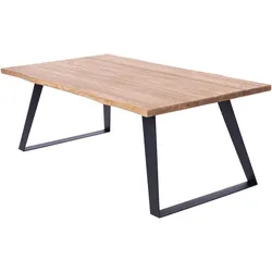 Bhp, Couchtisch + Beistelltisch, Couchtisch Achilles Eiche braun 110 (110 x 110 x 40 cm)