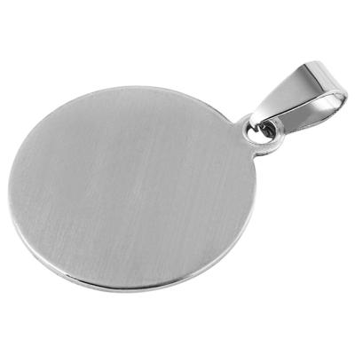 Kettenanhänger ADELIA´S "Anhänger aus Edelstahl", silber, Schmuckanhänger, Damen, Edelstahl, Kettenanhänger, Ideal als Geschenk – dezent und elegant