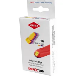 Knipex ColorCode Clips Farbmischung 1 (10 Stk) - 006110CV01