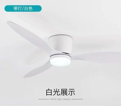 Inspired Finds CoolComfort 42 52 Inch LED Ceiling Fan With Light And DC Motor Remote Control white With Light 42inch Dc Motor 85 265v