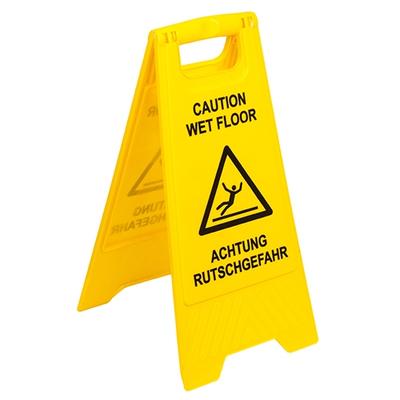 Starpak Warnschild `Achtung Rutschgefahr` 62 cm x 30,5 cm x 2,8 cm gelb