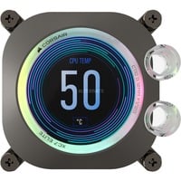 iCUE XC7 RGB ELITE LCD CPU-Wasserkühler, CPU-Kühler schwarz/grau
