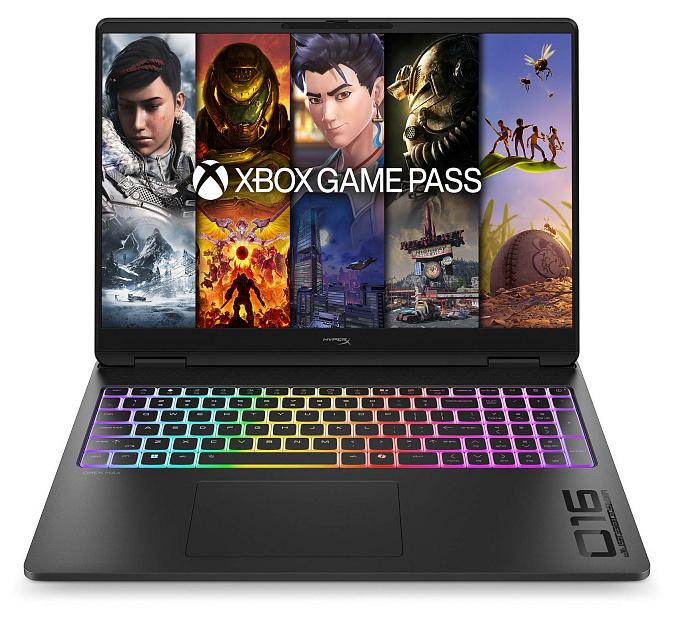 Laptop HyperX OMEN MAX 16-ak1002nc, Ryzen AI 9-HX475, 16" 2560x1600 240 Hz, 32 GB DDR5, 2 TB SSD, RTX 5080, Windows 11, 2 Jahre Vor-Ort-Service