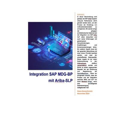Integration von MDG-BP (Lieferant) mit SAP Ariba Supplier Lifecycle and Performance (SLP) im Rahmen des Business Partnering-Prozesses, Taschenbuch von