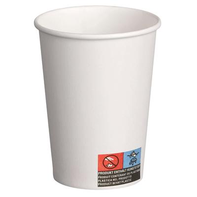 VEPATIM 100x Automatenbecher Kaffeebecher 70,3mm O weiß Pappe beschichtet 180 ml