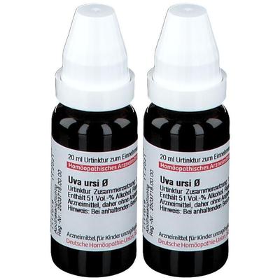 UVA Ursi Urtinktur 2x 2x20 ml Dilution