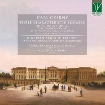Three Characteristic Sonatas for Piano 4-Hands Wit - Carla Franz Rodolfo Alessandrini Sara Bortolucci, CD