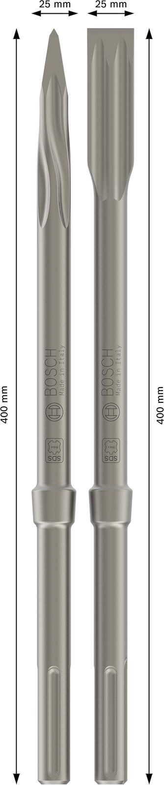 BOSCH Meißel-Set RTec Sharp + RTec Speed 4-teilig 2607017368