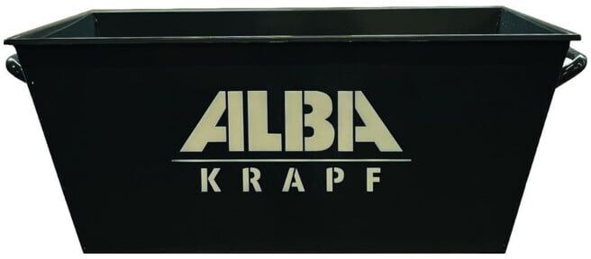 ALBA-KRAPF Bac à pavés 65 L tôle d'acier peint poudre ; Alba Krapf (27496)