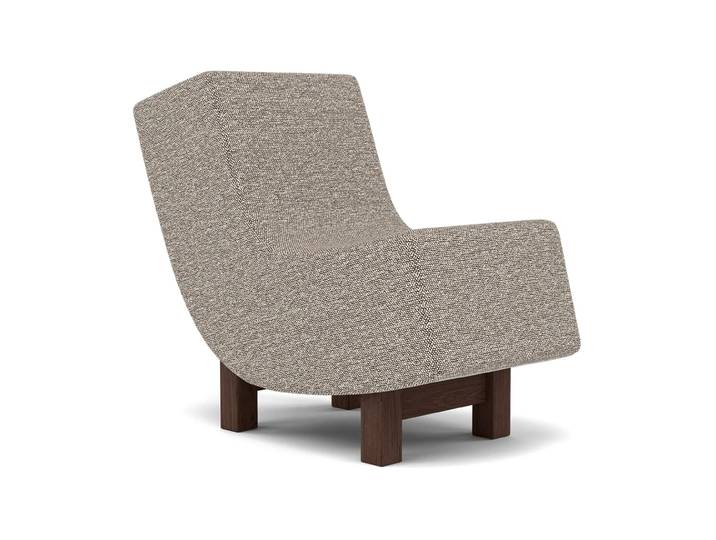 Fogia BD1 Lounge Chair Stuhl Stoff Moss 0013-Räuchereiche