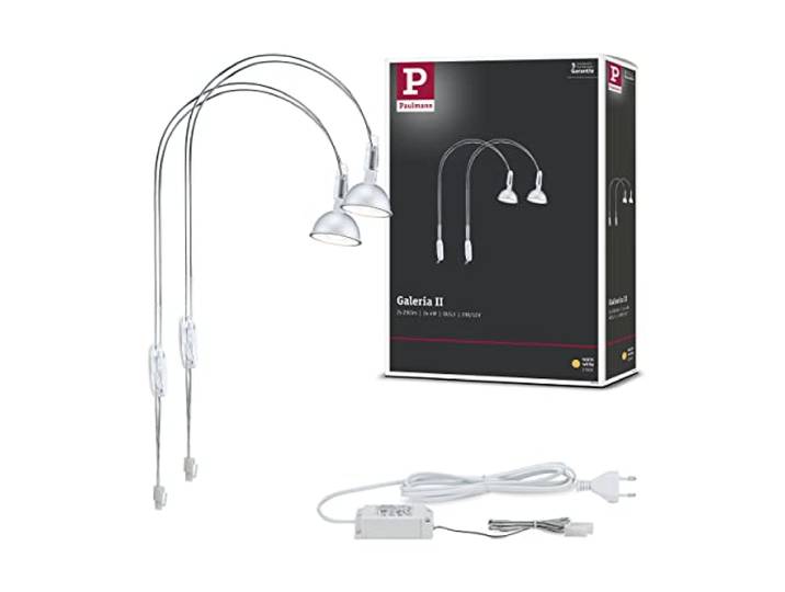 Paulmann Galeria II LED-spiegellamp 2x4W GU5,3 chroom