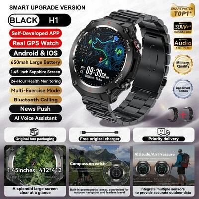 Inspire Essentials ActivePulse GPS Fitness Smart Watch With Bluetooth Calling 4