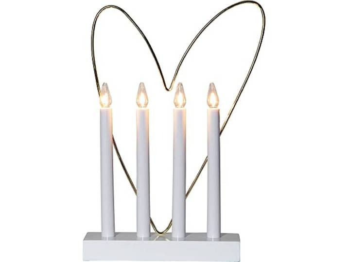EGLO Lichterbogen Weihnachten mit 4 Glühbirnen