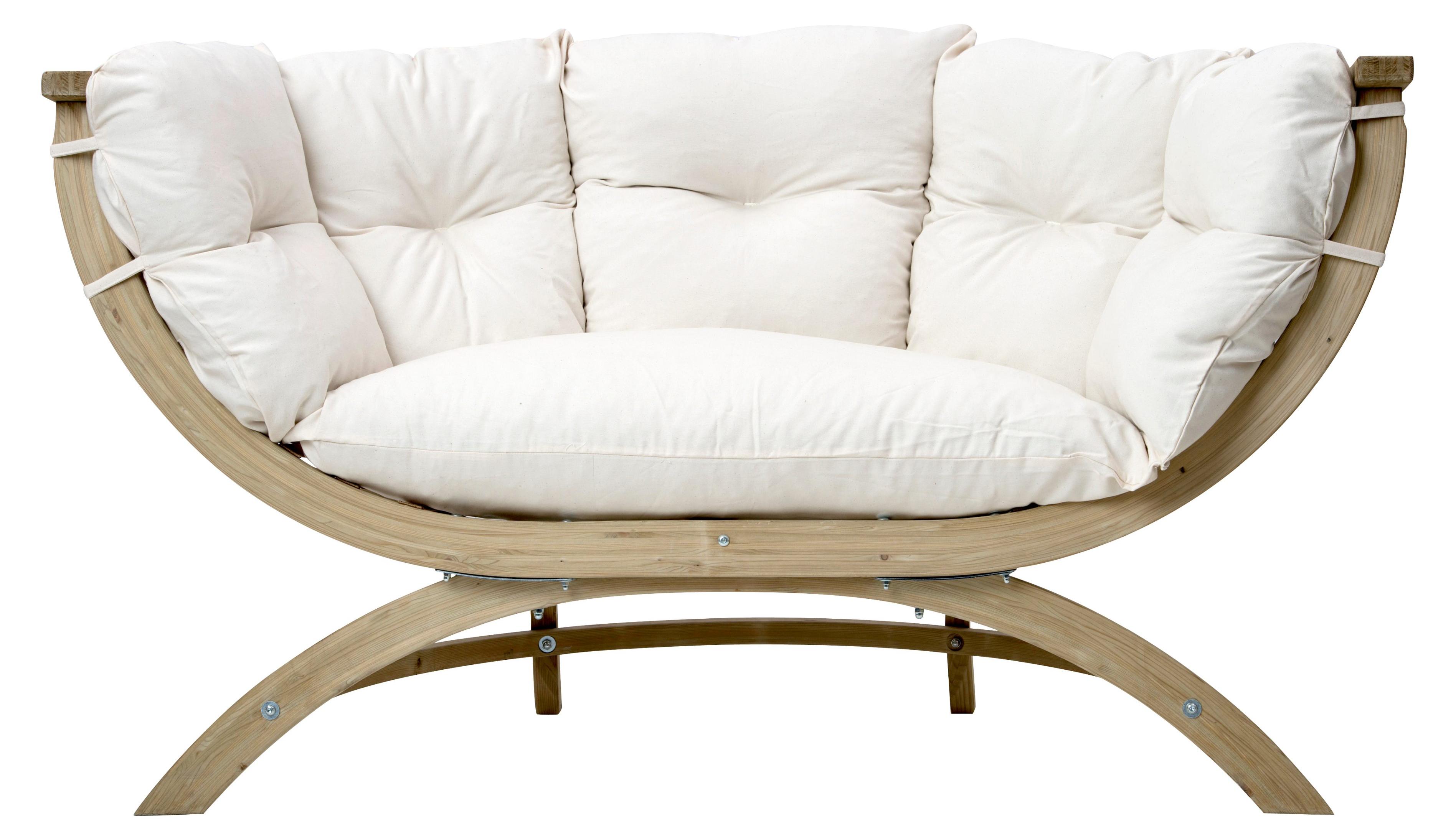 Amazonas Gartensofa Siena Due natura - weiß; AZ-2030910