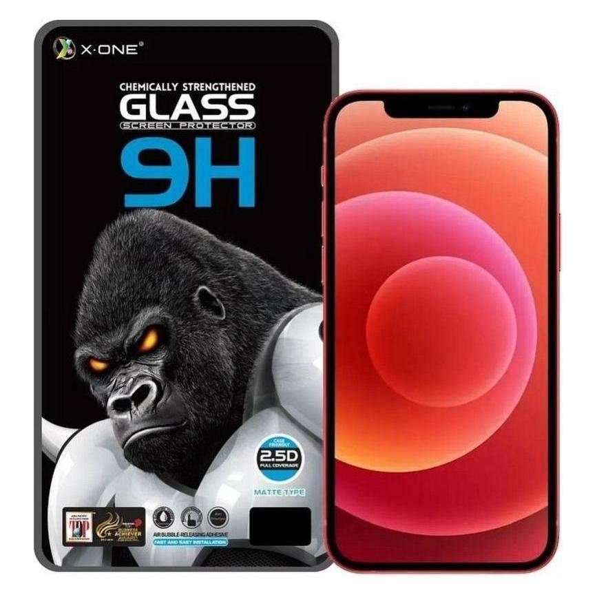 Partner Telecom Schutzglas X-One X-ONE Full Cover Extra Strong Matte - für iPhone 12 mini gehärtetes Glas 9H (Apple iPhone 12 mini) (40945351)