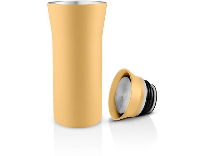 Thermobecher Eva Solo Gelb Edelstahl H 18.2 cm 350 ml - Thermobecher