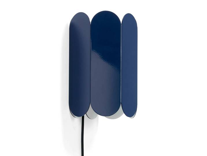 HAY Applique murale Arcs wall switch Cobalt blue