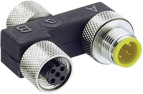 Lumberg Automation 0906 UTP 101 7843 Sensor/Aktorbox passiv M12-Verteiler mit Metallgewinde 1St.