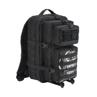 Schultertasche BRANDIT "Brandit Unisex Motörhead US Cooper large", Damen, Gr. onesize, schwarz, Polyester, Taschen Schultertasche