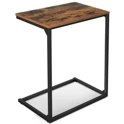 Songmics, Couchtisch + Beistelltisch, Havanna (55 x 35 x 66 cm)