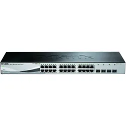 D-Link DGS-1210 (28 Ports), Netzwerk Switch, Schwarz