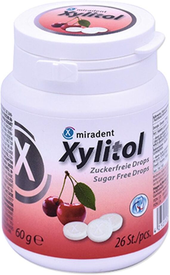 Miradent Xylitol Drops Cherry Dose
