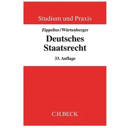 Zippelius:Deutsches Staatsrecht, Fachbücher von Reinhold Zippelius, Thomas Würtenberger, Theodor Maunz