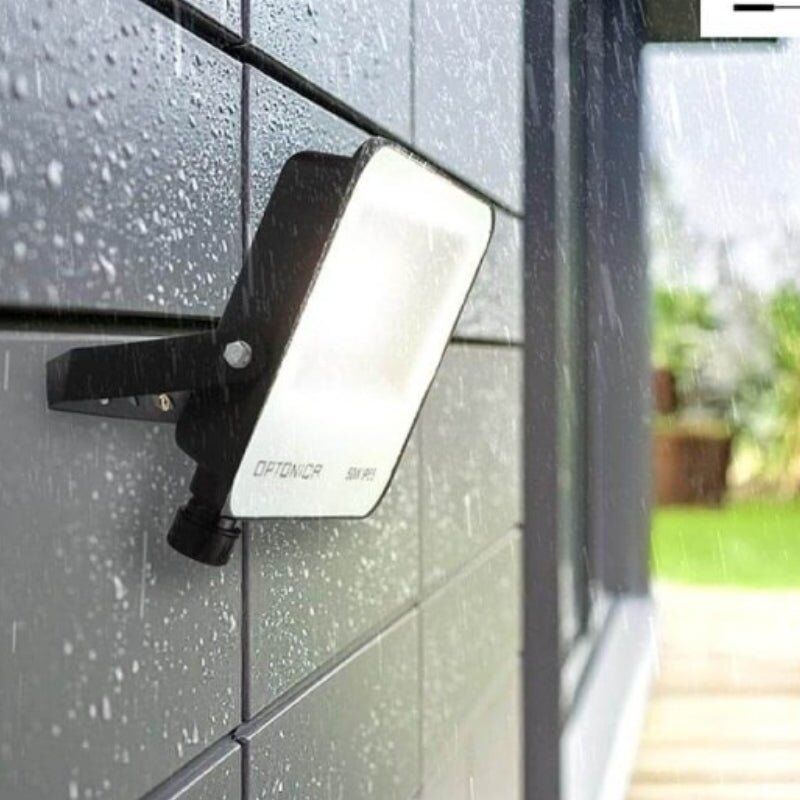 Optonica Pack de 10 - Projecteur 50W IP65 CCT Noir - 3000K/4000K/6000K