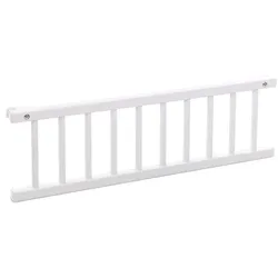 babybay Verschlussgitter original Holz Weiß