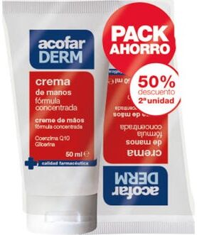 Acofarderm Pack Duplo Crema Manos