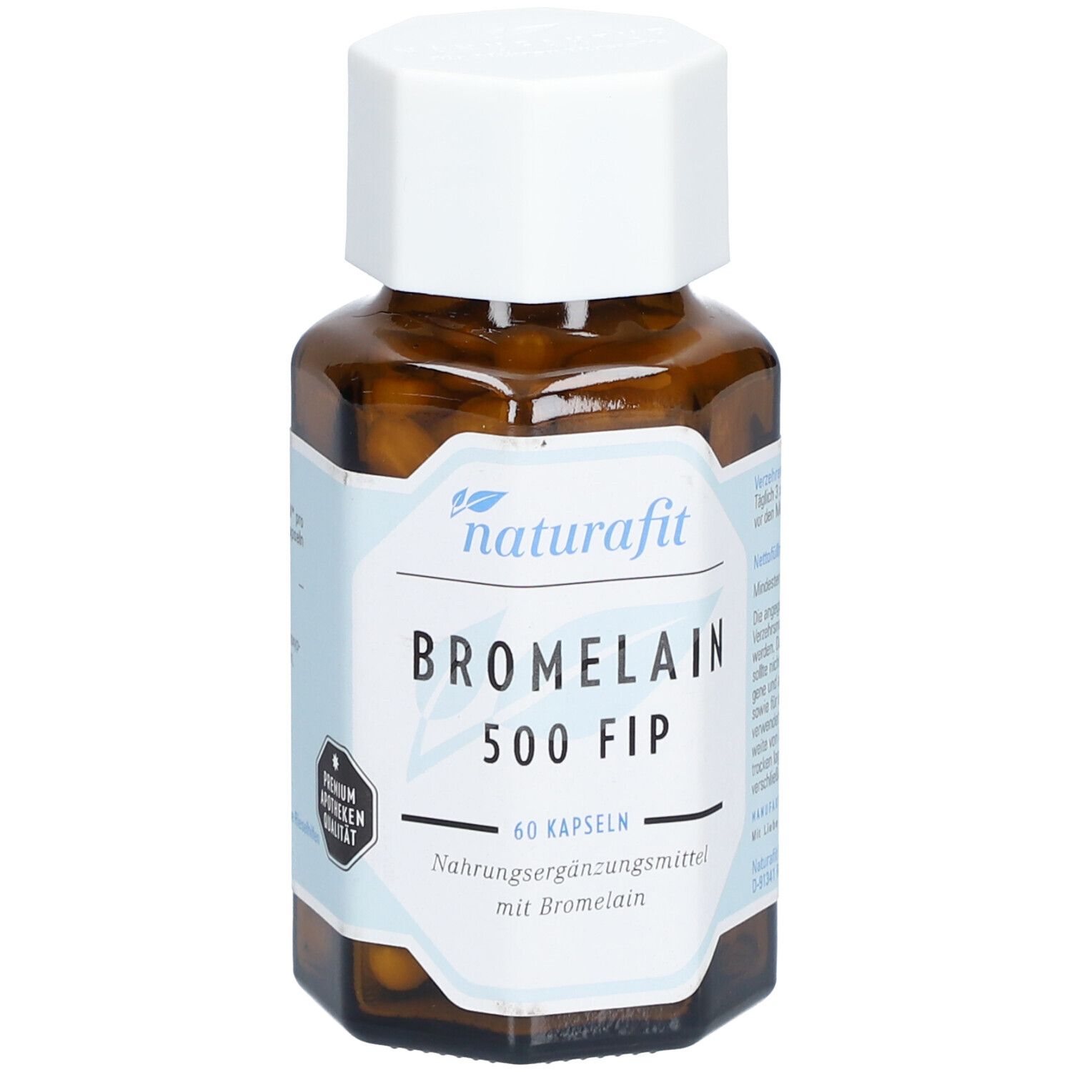 Naturafit Bromelain 500 FIP Kapseln 60 St