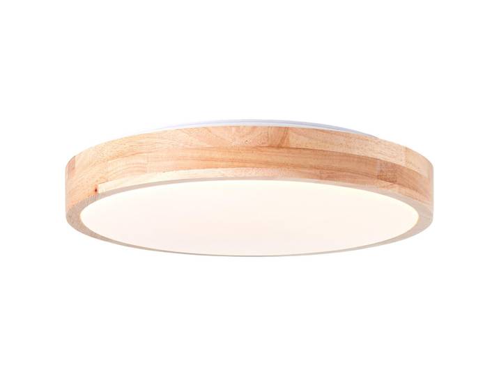 Brilliant Deckenleuchte Slimline G80569A75, Weiß, Holz, LED integrated, 34.5x6.5x34.5 cm, Lampen & Leuchten, Innenbeleuchtung, Deckenleuchten, Deckenleuchten