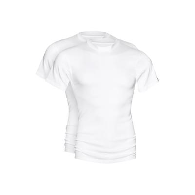 Unterziehshirt MEY "NOBLESSE", Herren, Gr. 4/S, N-Gr, Kurzarm, weiß, Obermaterial: 100% Baumwolle, körpernah, Rundhals, Unterhemden, ohne Seitennähte, Feinripp, Rundhalsausschnitt, Kurzarm, atmungsaktiv