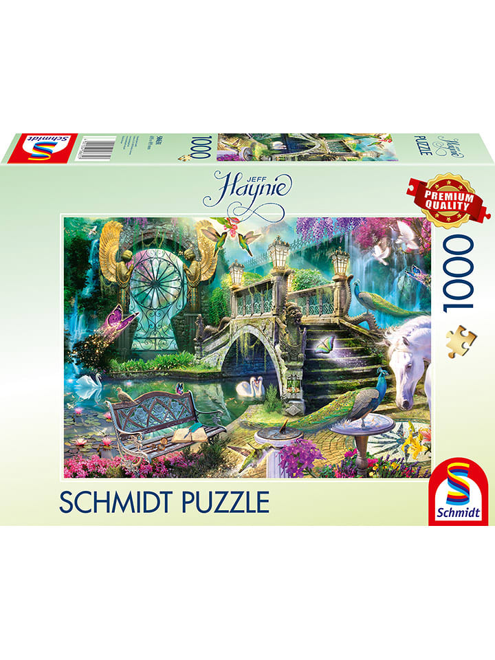 Schmidt Spiele 1.000tlg. Puzzle "Der geheime Garten" - ab 14 Jahren - onesize