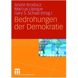 Bedrohungen der Demokratie, Fachbücher von Gary S. Schaal, Marcus Llanque, André Brodocz