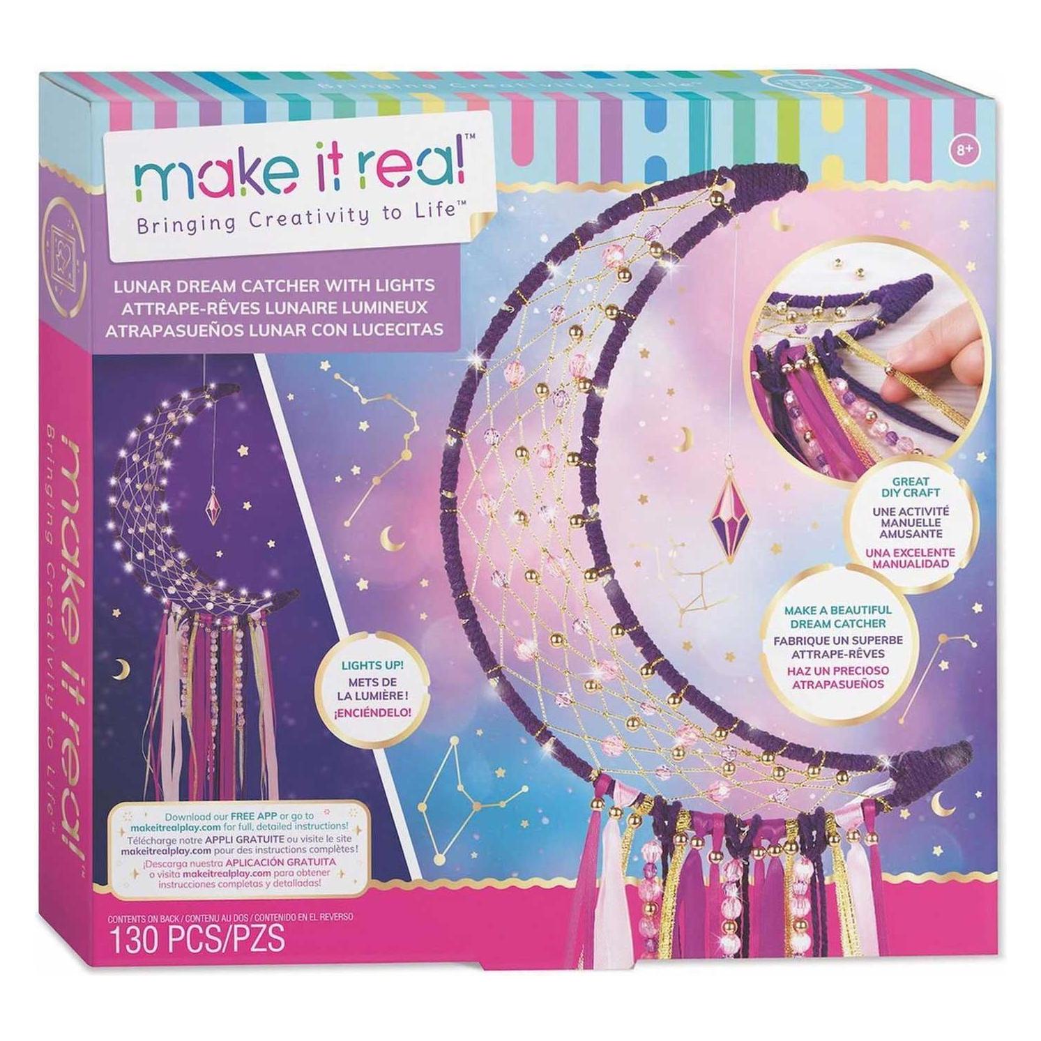Make it Real Machen Sie es zu einem echten Mond-Traumfänger mit Lichterherstellung (0695929014179)