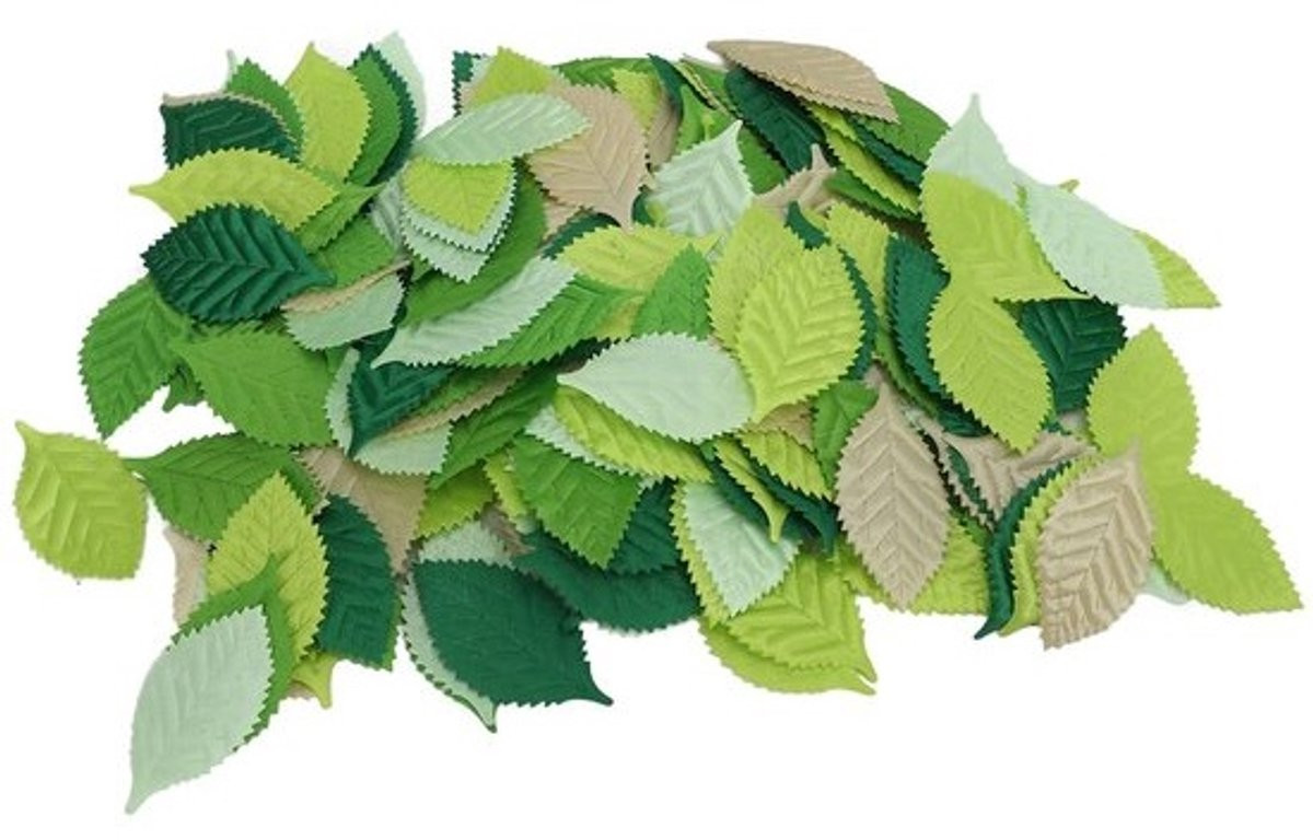 Dailygoods Kunstmatige Bladeren 200 stuks - Groen - Polyester