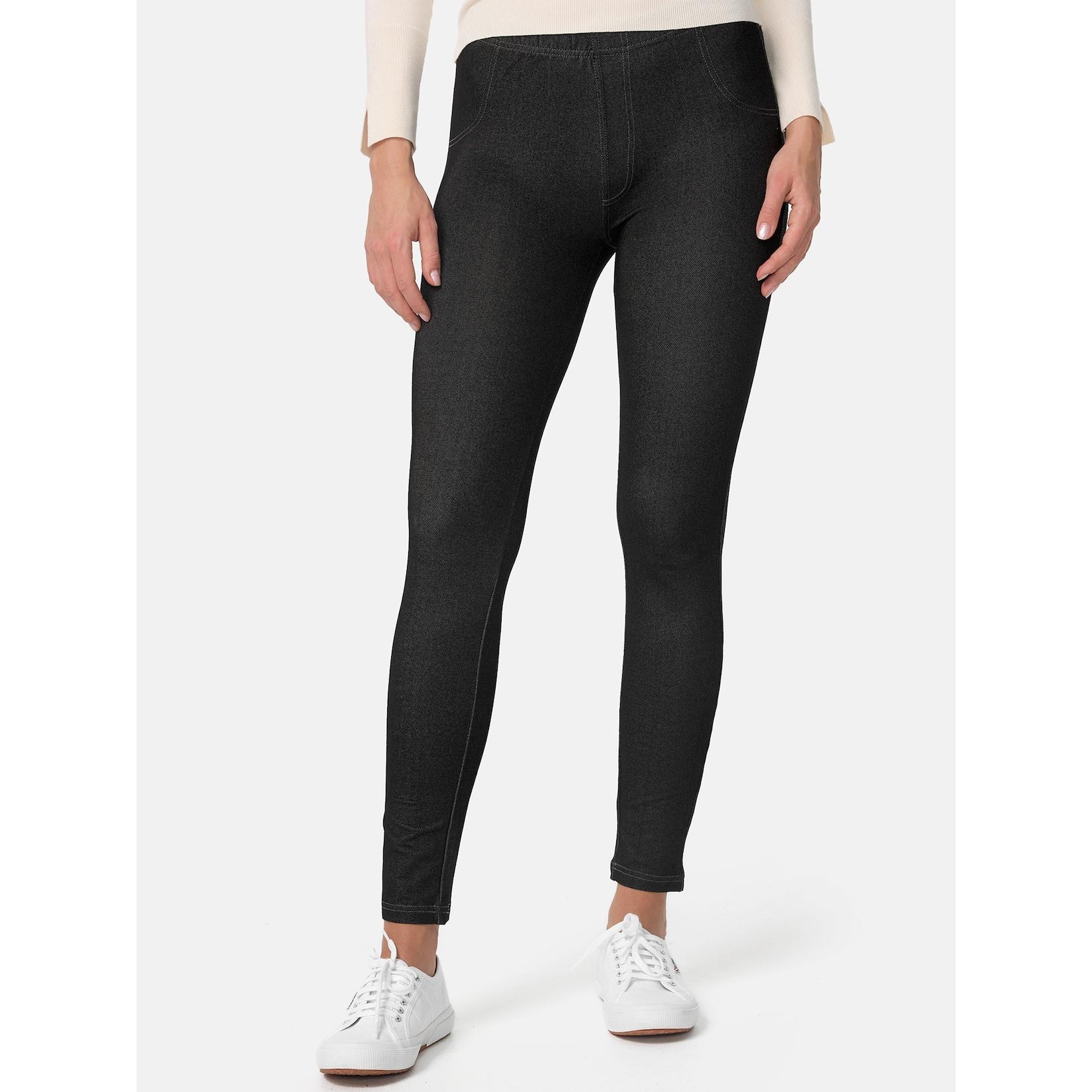 NUR DIE Damen Treggings in Jeans-Optik 2