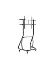 Equip TV-Wagen 60"-105"/100kg 1TFT mit Höhenverstellung grau 1.000 x 600 mm Schwarz (650609)