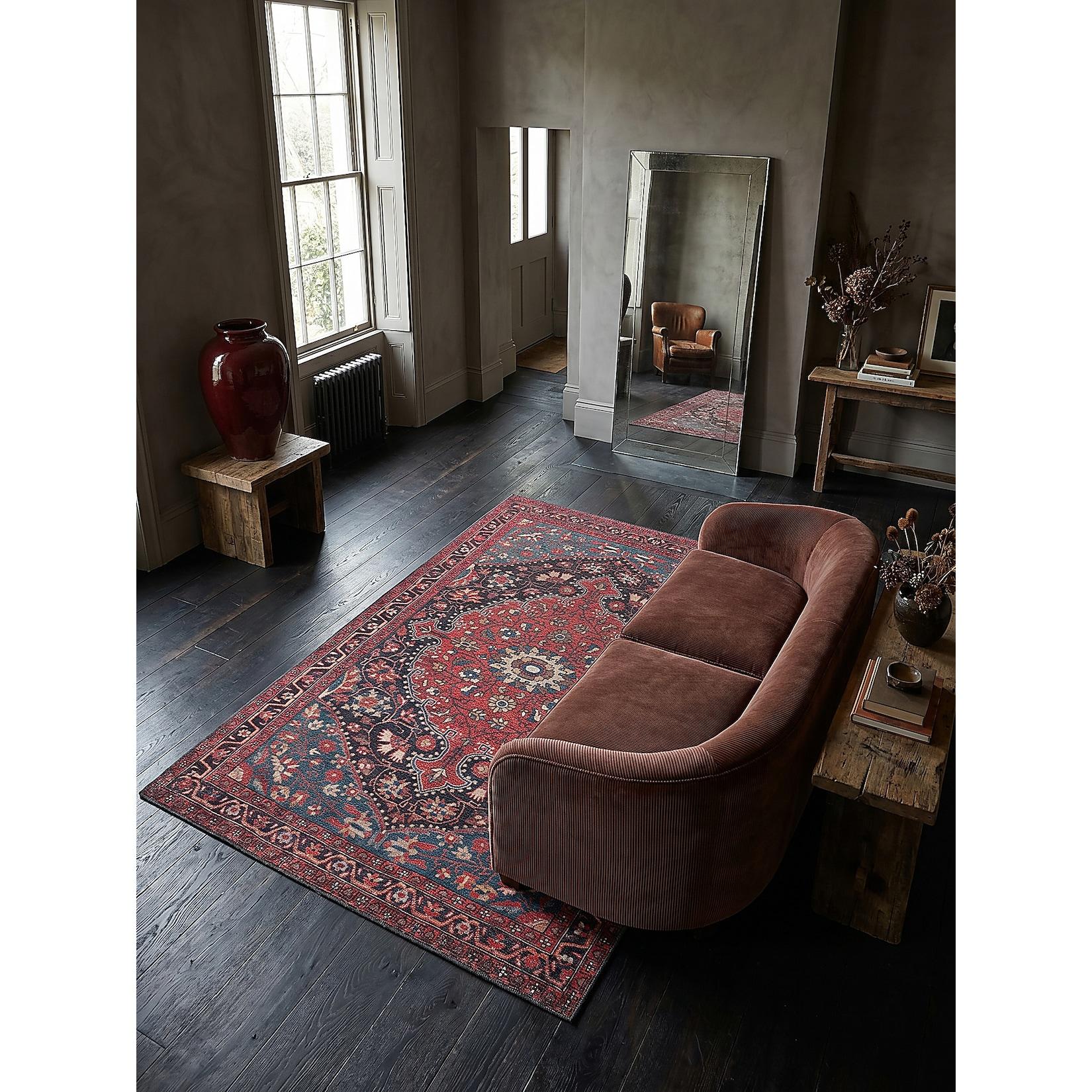 Teppich waschbar Rot 190 x 290 cm - HURST Kadima Design