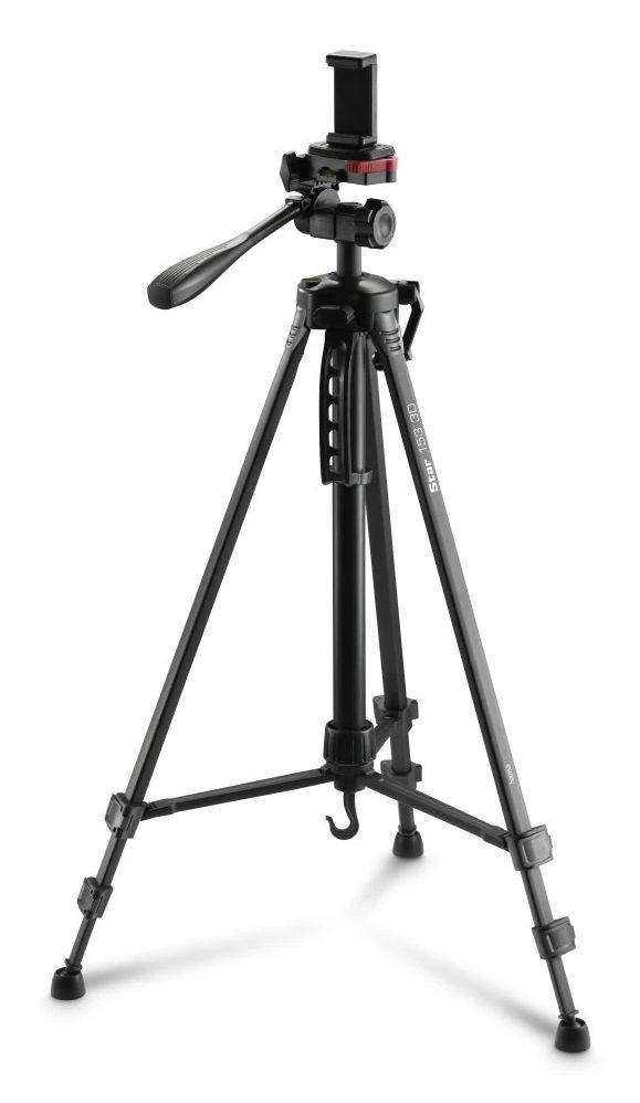 Hama 004667 Star 153 3D 3 Bein(e) Stativ Smartphone-/Digital-Kamera (Schwarz) 00004667