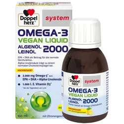 Doppelherz Omega-3 Vegan Liquid 2000 System 100 ml