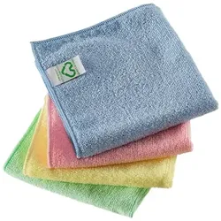 Microfasertuch Vileda r-MicroTuff Swift gelb 35x38 cm das recycelte Microfasertuch