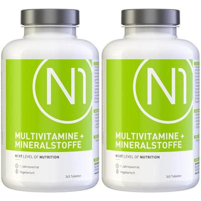 N1 Multivitamine+Mineralstoffe Tabletten 2x 2x365 St